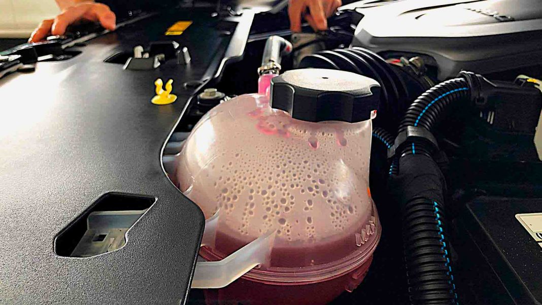 temperatura arrefecimento água radiador