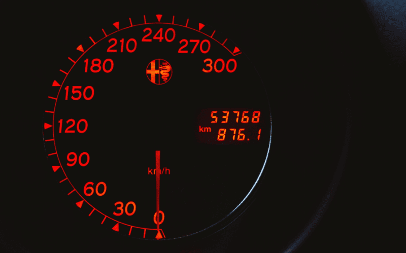 Velocímetro da Alfa Romeo 156