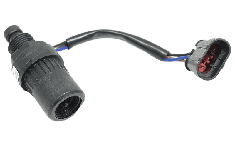 Sensor de velocidade tipo VSS com acoplamento para o cabo do velocímetro, utilizado nos Fiat Mille Fire e Palio