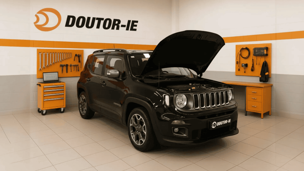 Jeep Renegade equipado com a transmissão automática Aisin TF-72SC (AT6